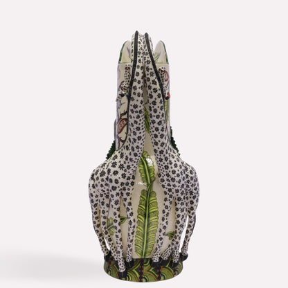 Giraffe and Monkey Vessel