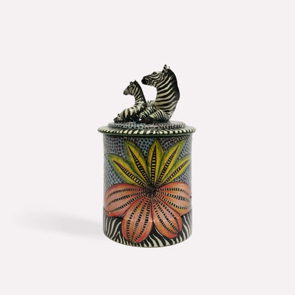Zebra Spirit Candle