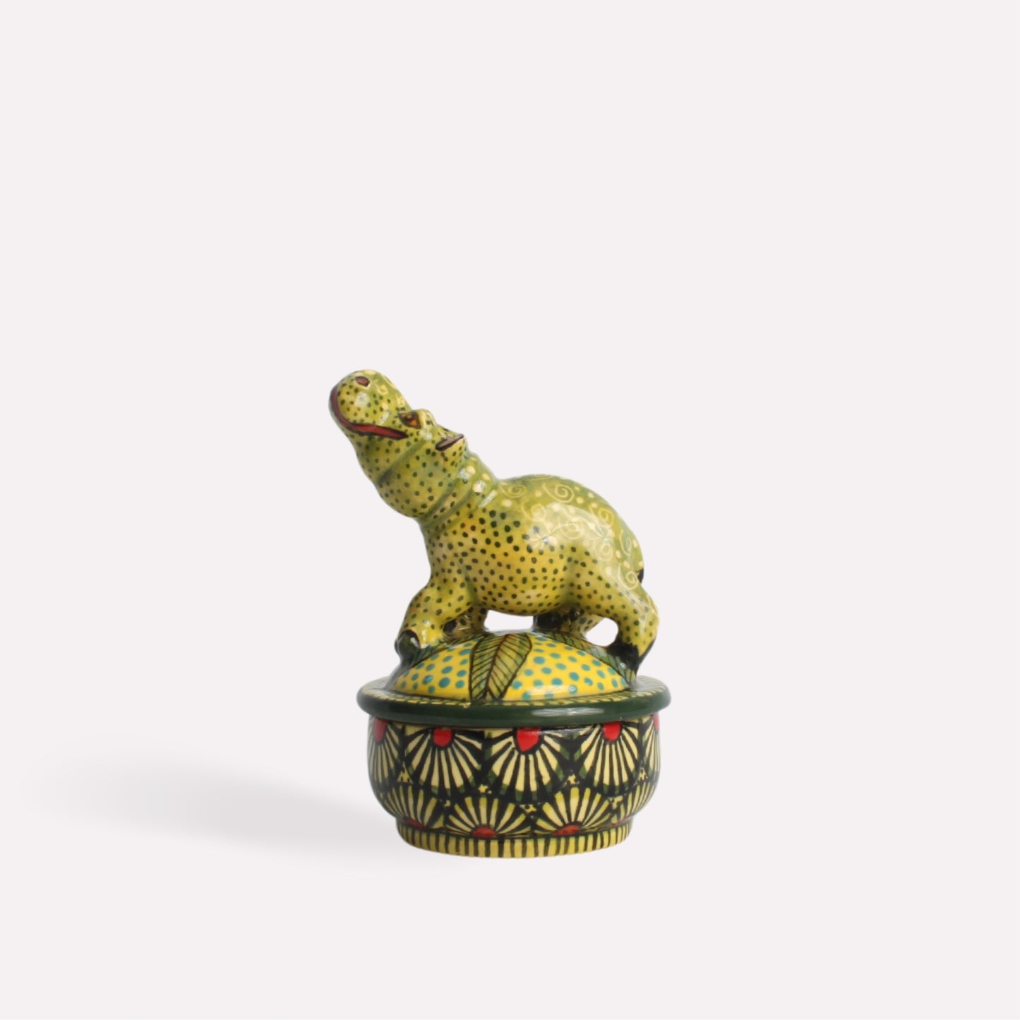 Hippo Trinket Box