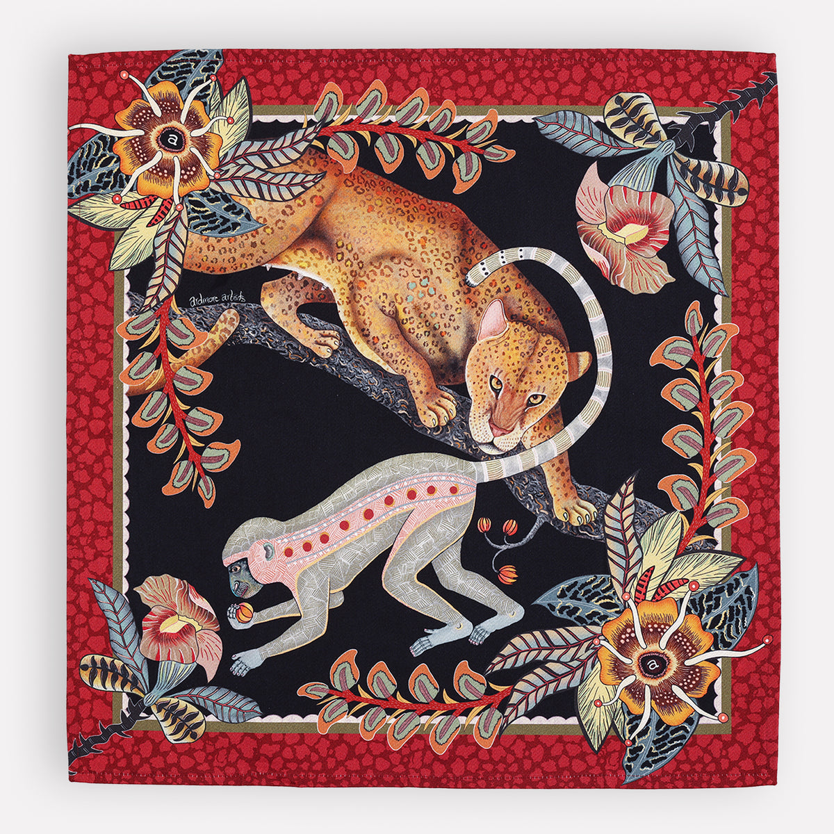Monkey Tales Napkins in Night (PAIR)