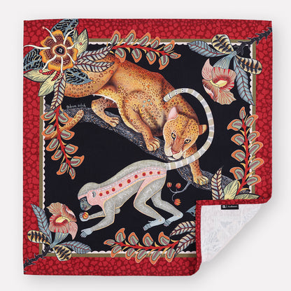 Monkey Tales Napkins in Night (PAIR)