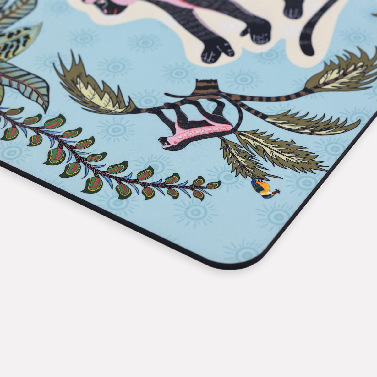 Meandering Monkey Oasis Pair (Hardboard Placemats)