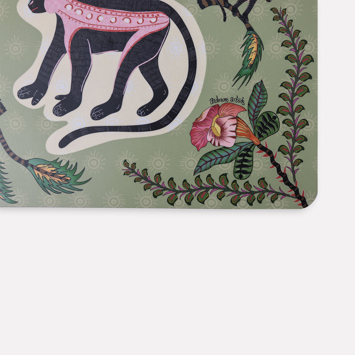 Meandering Monkey Delta Pair (Hardboard Placemats)