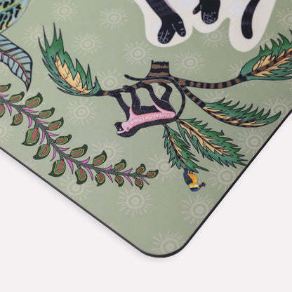 Meandering Monkey Delta Pair (Hardboard Placemats)