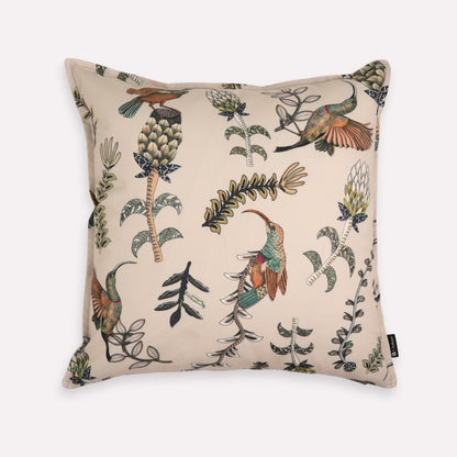 Protea Garden Stone Outdoor Cushion Cover