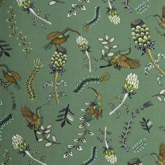 Protea Garden Delta Linen Fabric