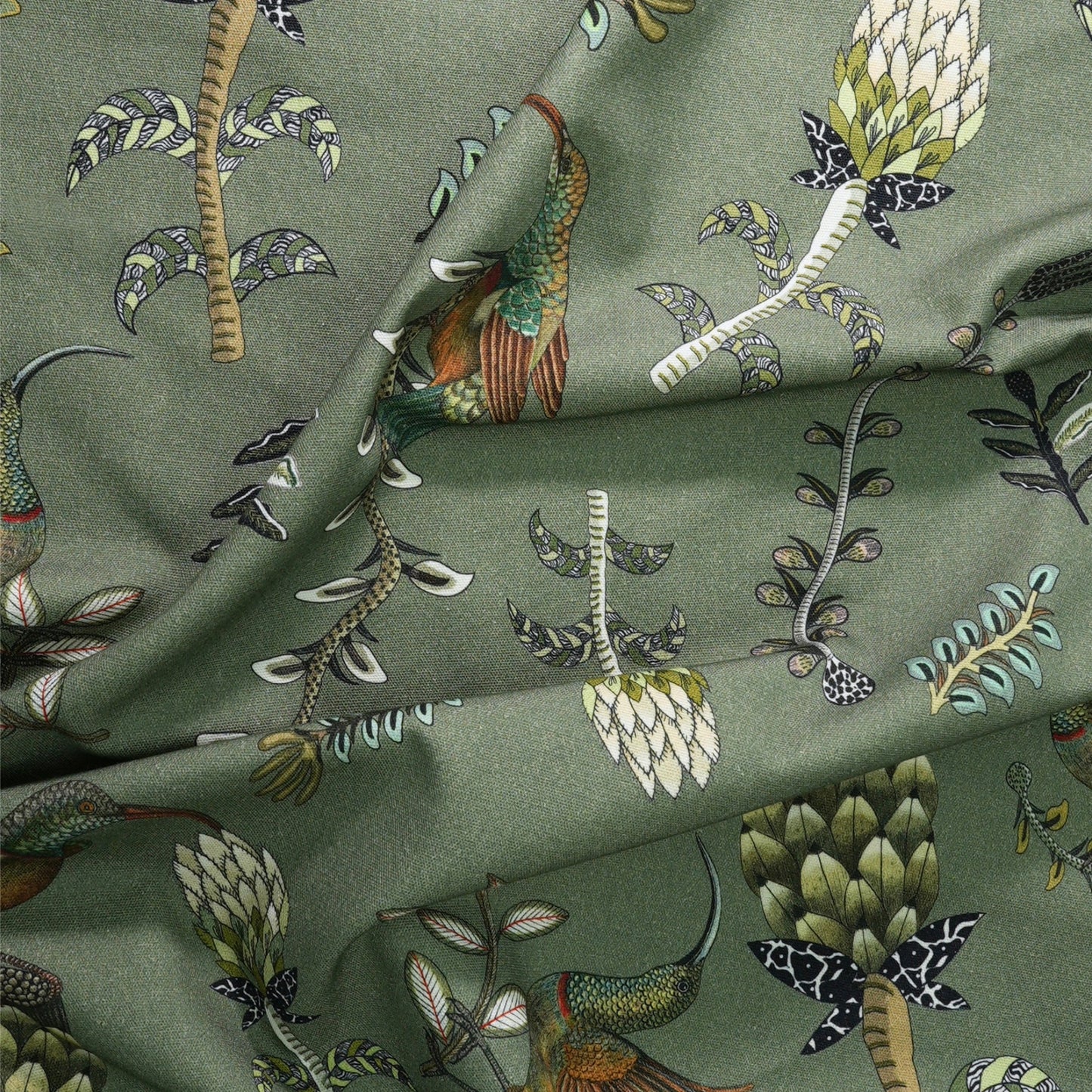 Protea Garden Delta Linen Fabric