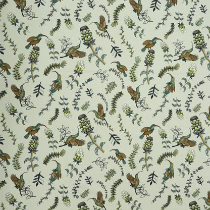 Protea Garden Stone Linen Fabric