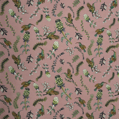 Protea Garden Magnolia Linen Fabric