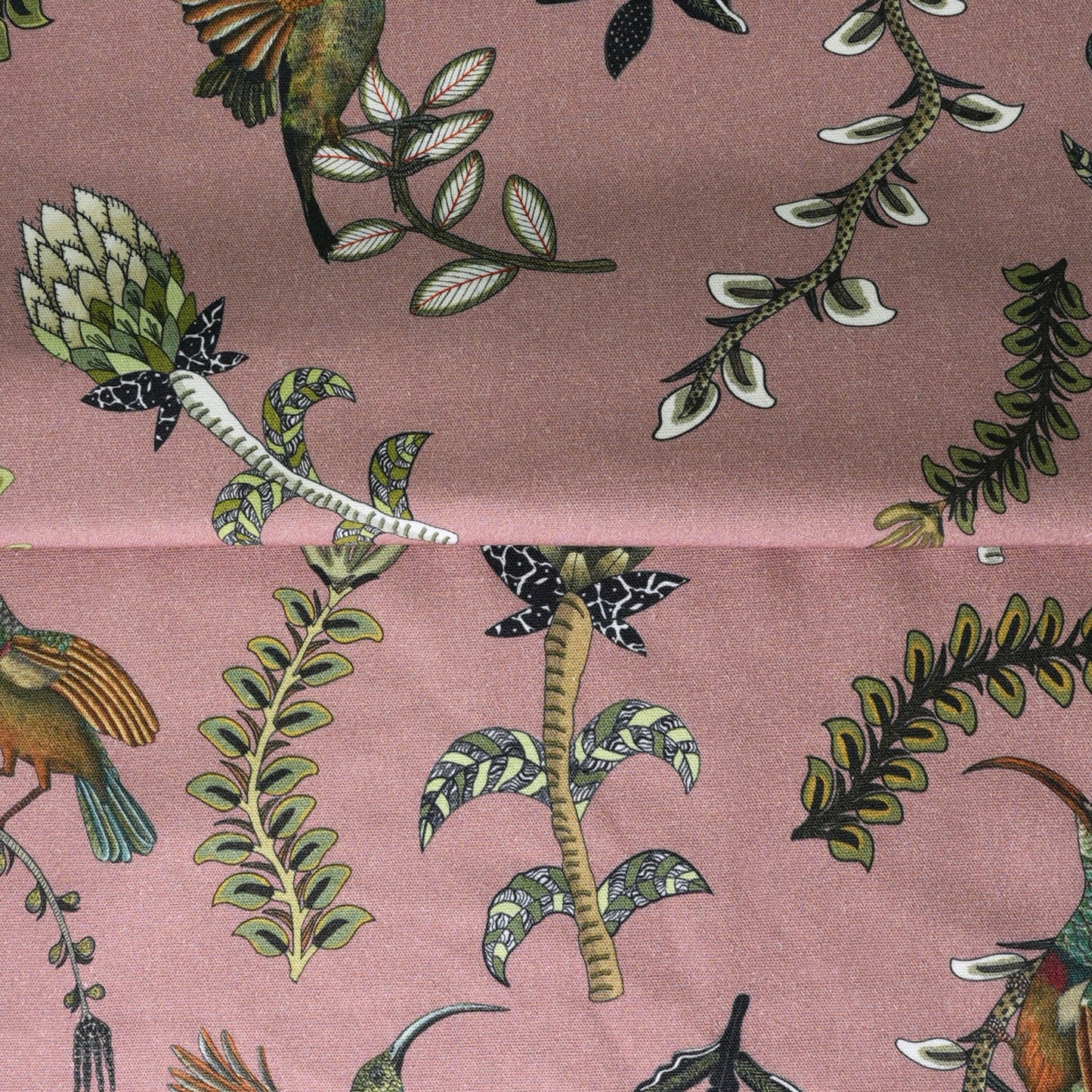 Protea Garden Magnolia Linen Fabric