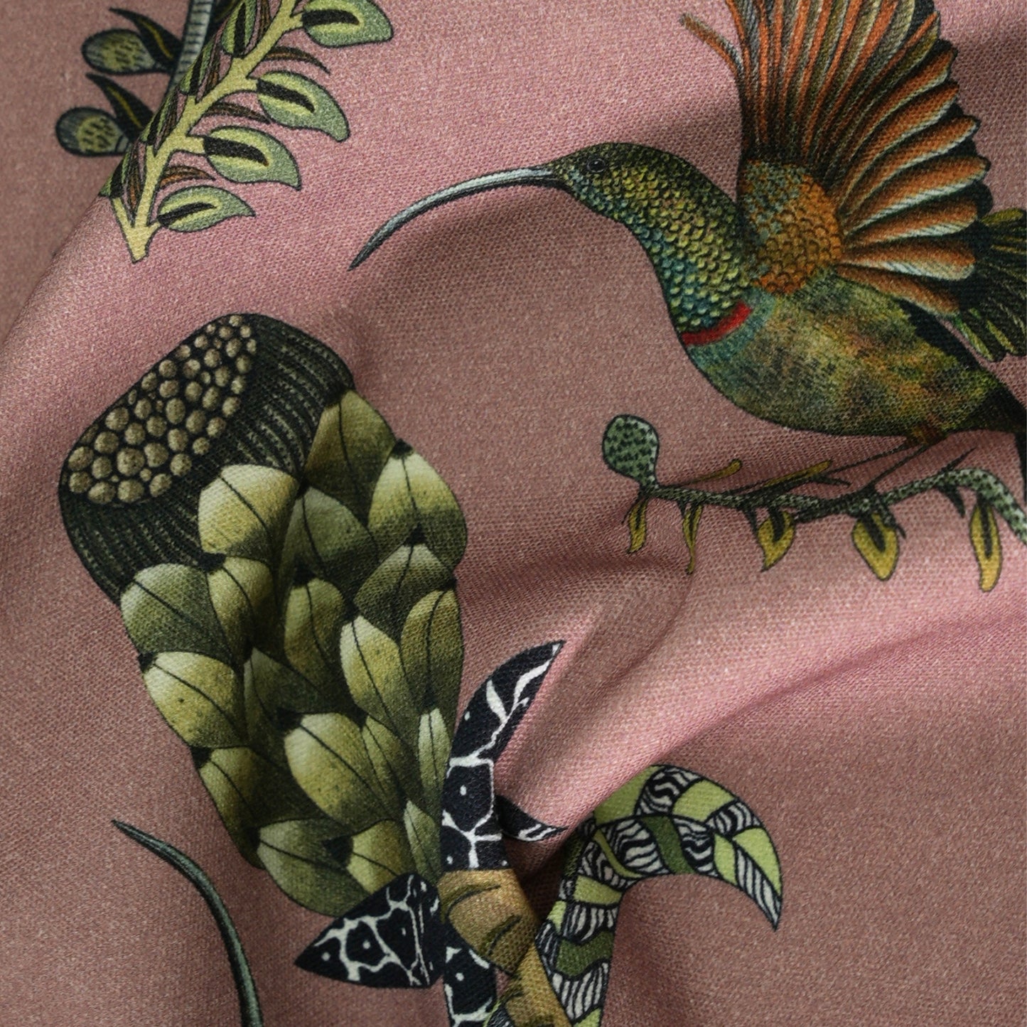 Protea Garden Magnolia Linen Fabric