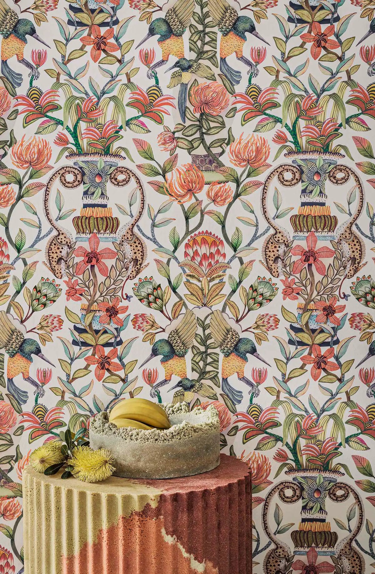 Protea Garden Wallpaper Ardmore Design