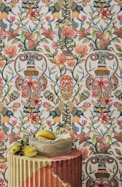 Protea Garden Wallpaper Ardmore Design