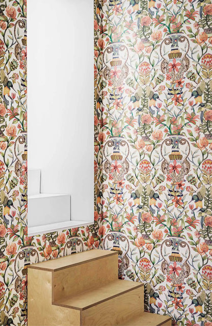 Protea Garden Wallpaper Ardmore Design