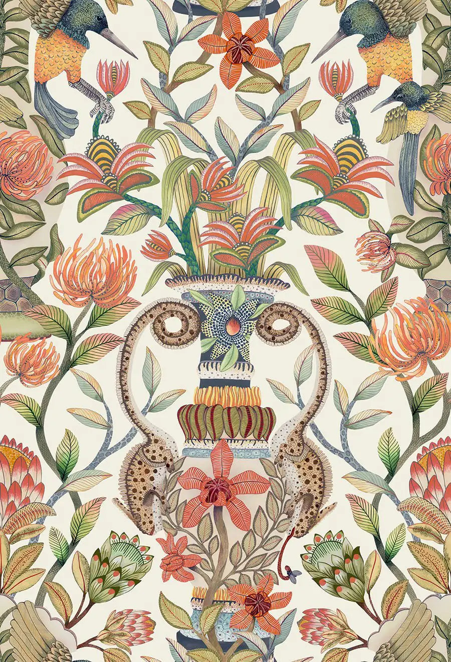 Protea Garden Wallpaper Ardmore Design