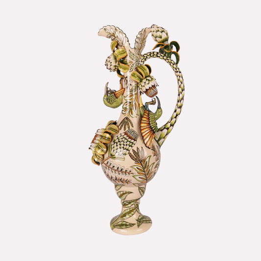 Sunbird and Protea Jug
