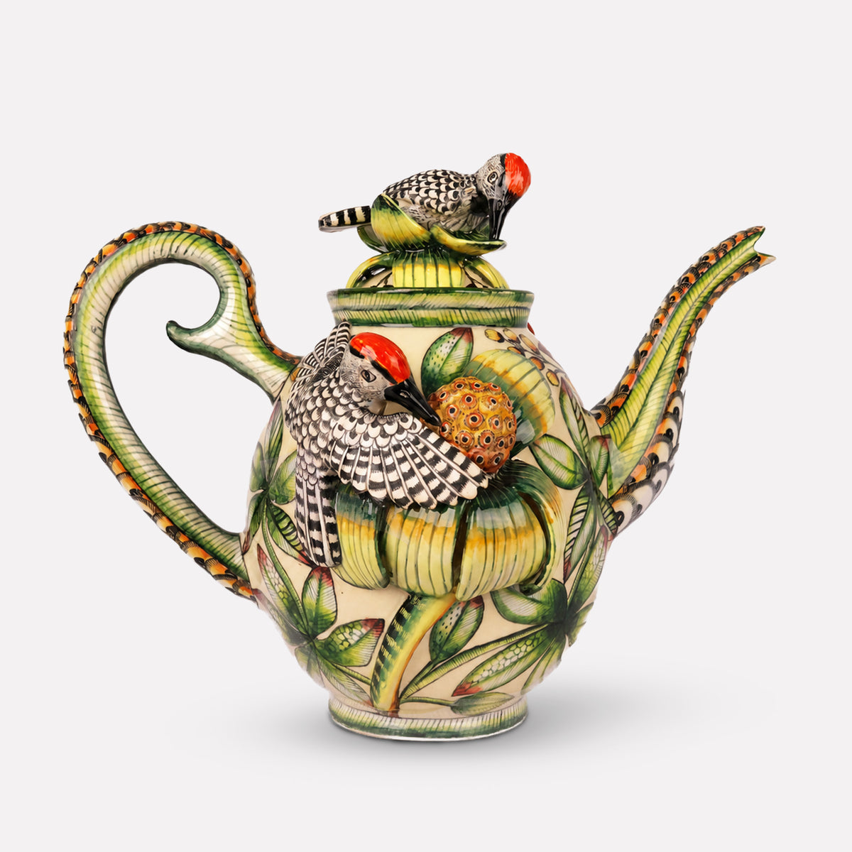 Woodpecker Teapot
