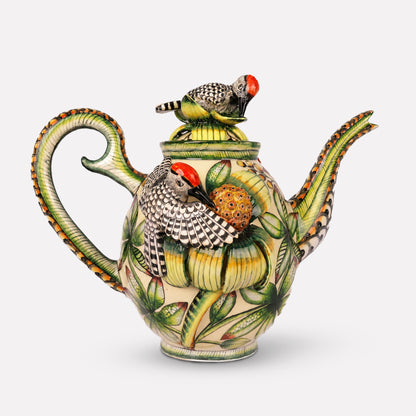 Woodpecker Teapot