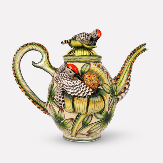 Woodpecker Teapot