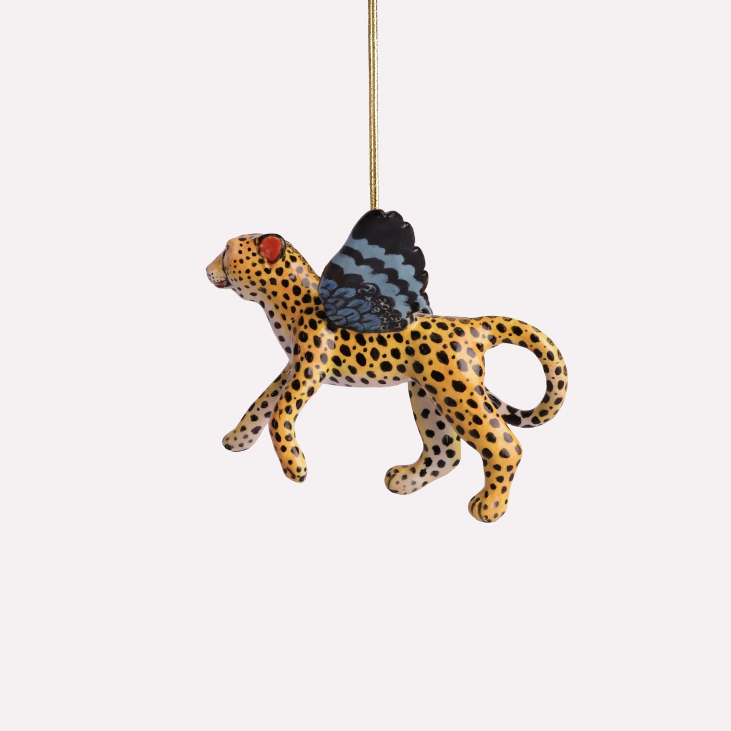 Flying Cheetah Ornament
