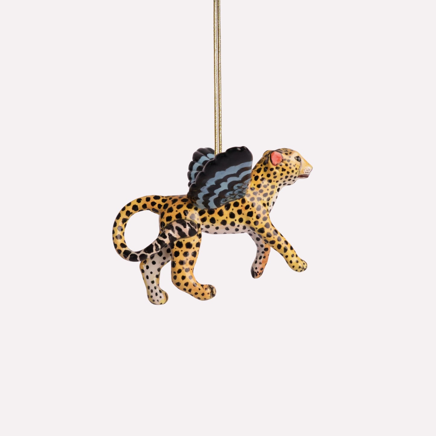 Flying Cheetah Ornament