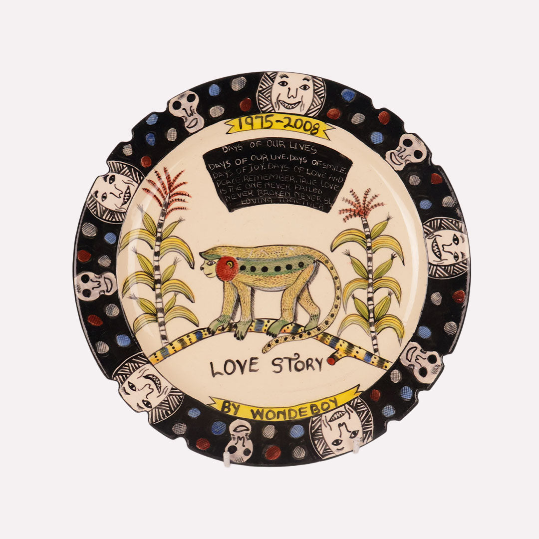 Wonderboy Art Side Plate