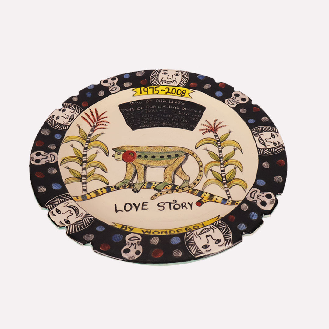 Wonderboy Art Side Plate
