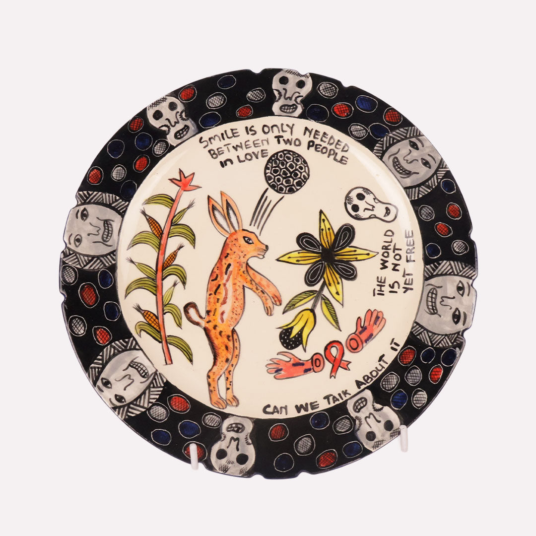 Wonderboy Art Side Plate