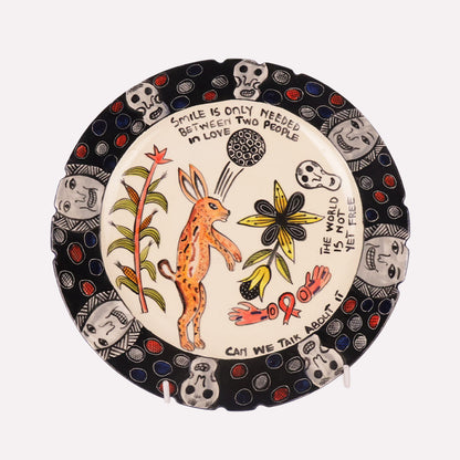 Wonderboy Art Side Plate