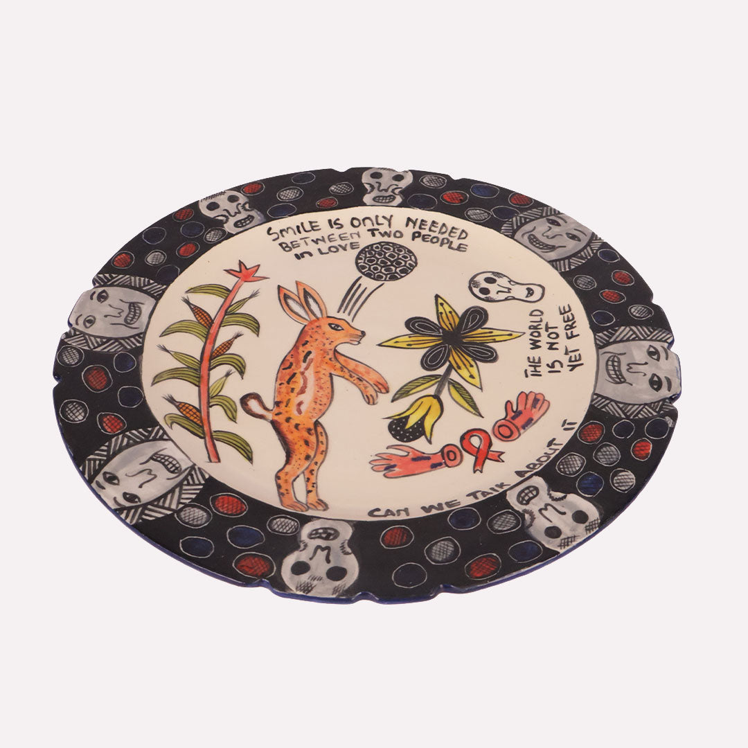 Wonderboy Art Side Plate
