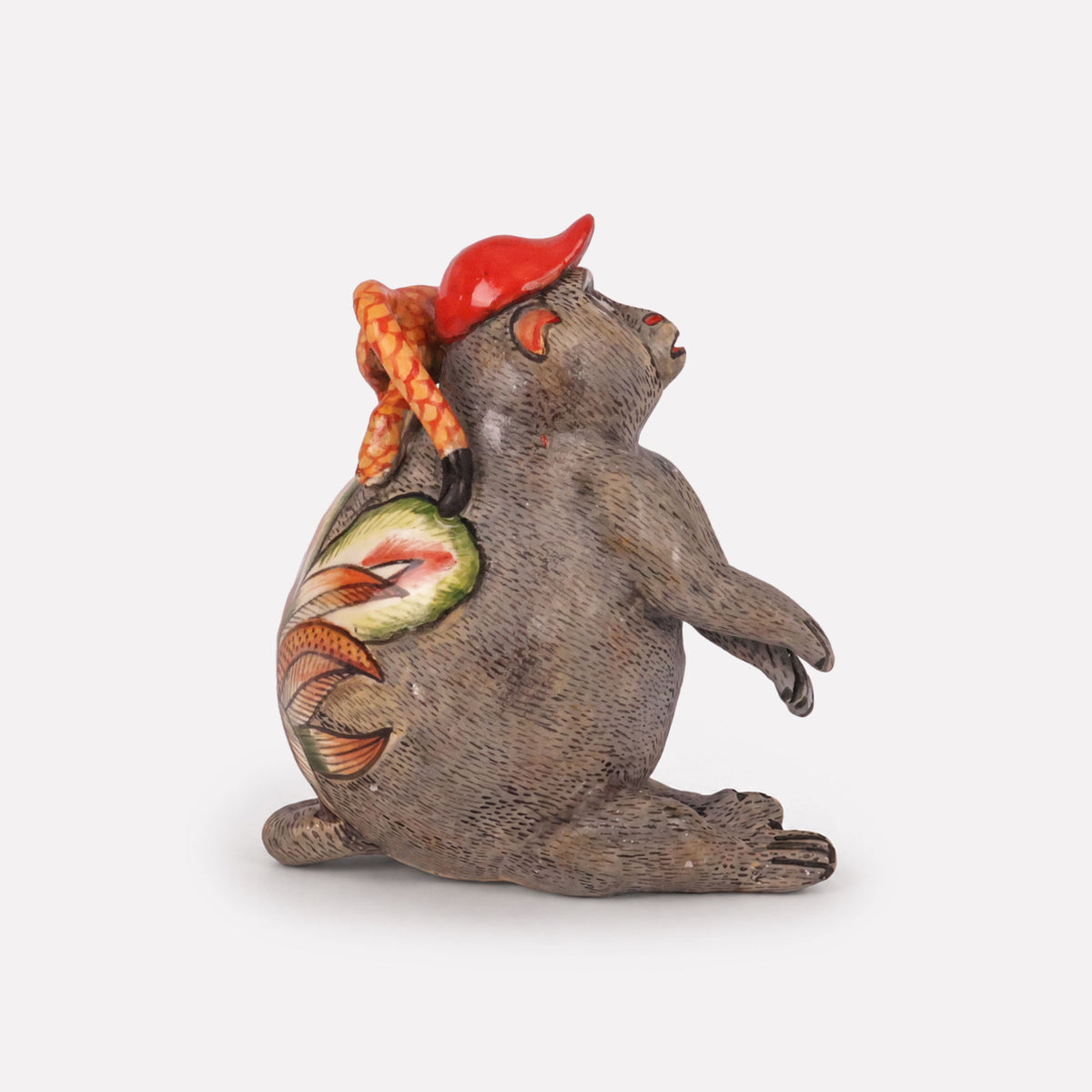 Chubby Monkey Sculpture