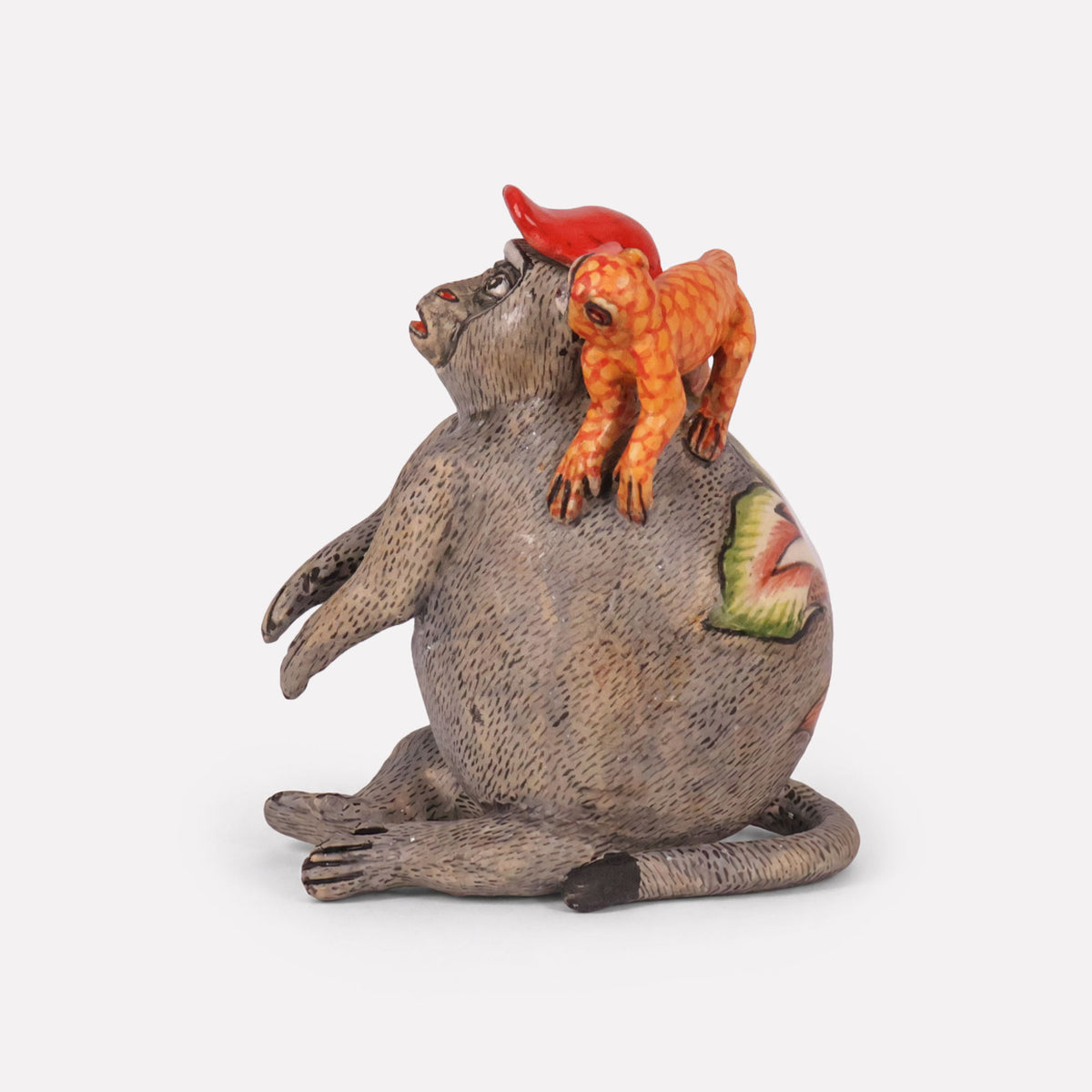 Chubby Monkey Sculpture