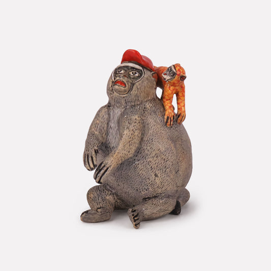 Chubby Monkey Sculpture