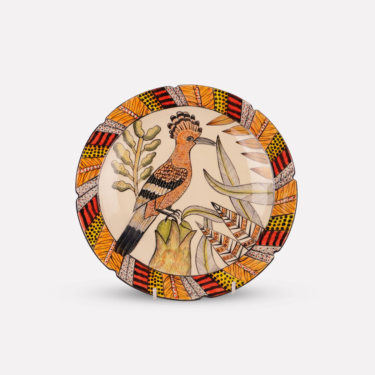 African Hoopoe Jewellery Plate