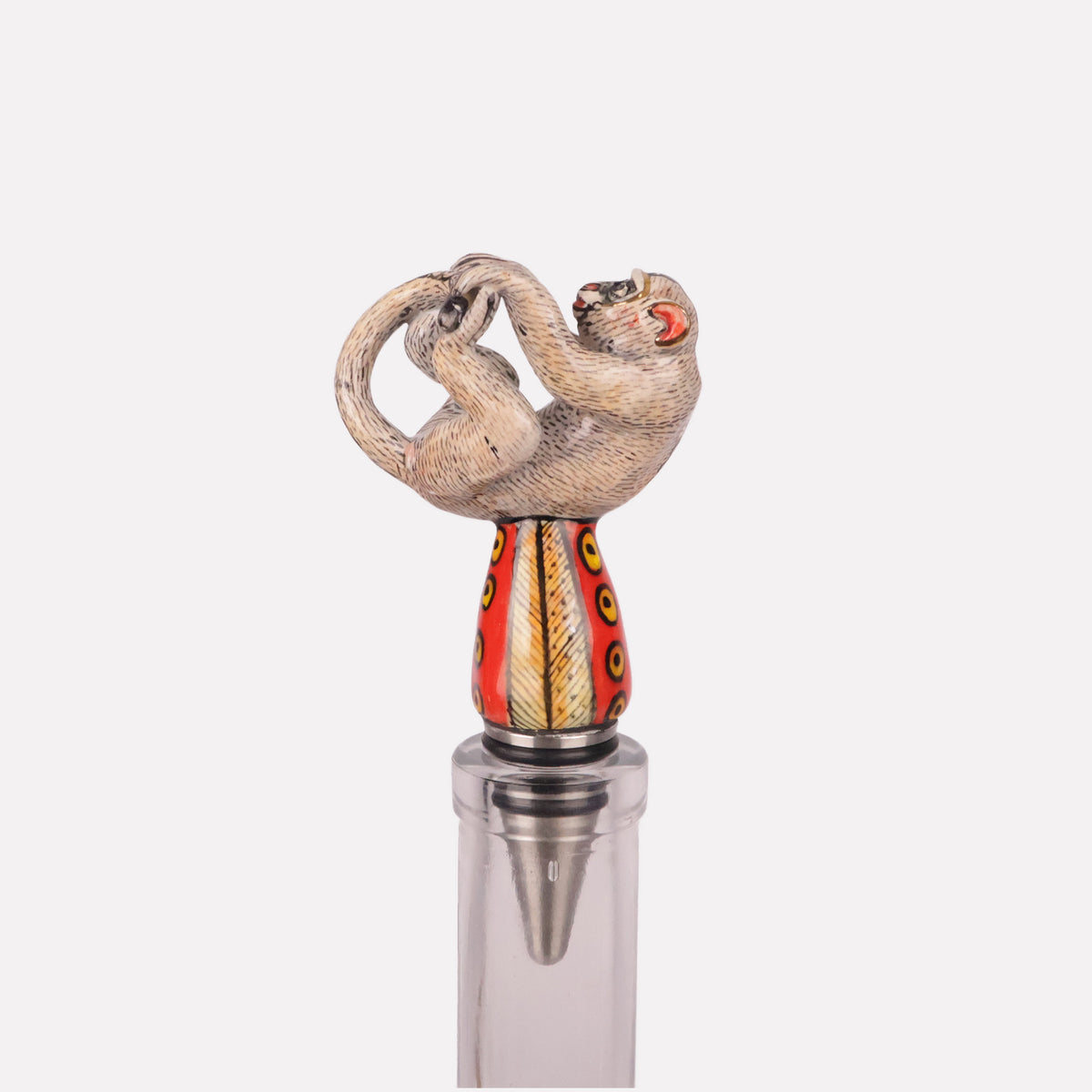 Monkey Ceramic Stopper