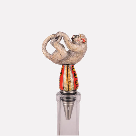 Monkey Ceramic Stopper