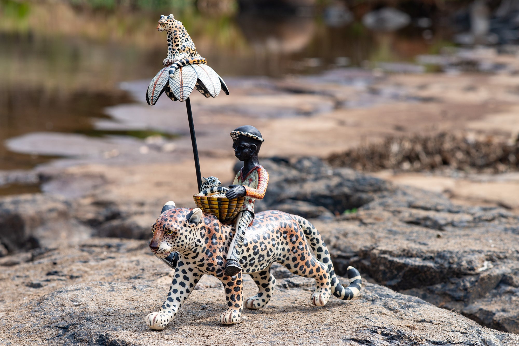 African Raptor Riders African Riders | One-of-a-kin Ceramic Artworks | Ardmore Design