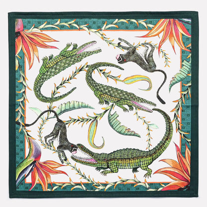 River Chase Napkins in Chalk (PAIR) Ardmore Design