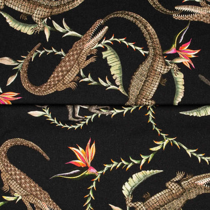 River Chase Night Linen Fabric Ardmore Design