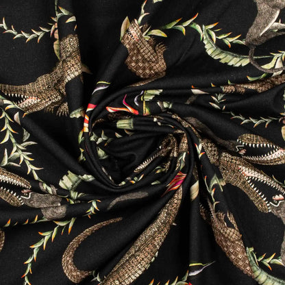 River Chase Night Linen Fabric Ardmore Design