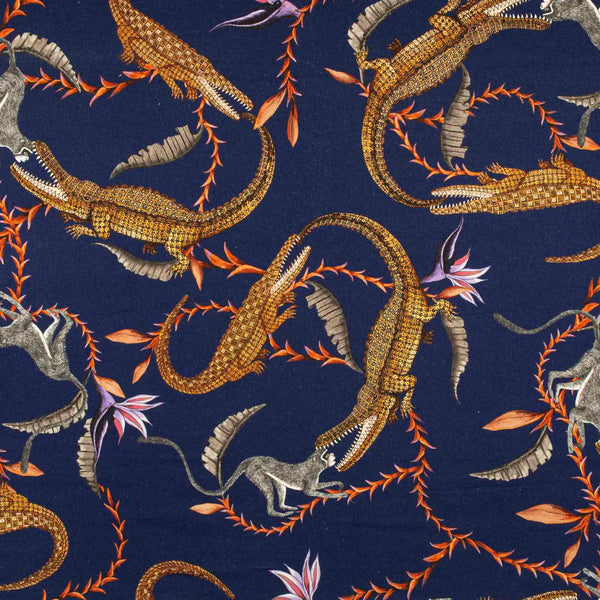 River Chase Royal Velvet Fabric Ardmore Design