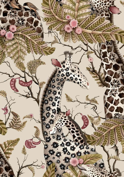 Royal Giraffe Wallpaper Ardmore Design