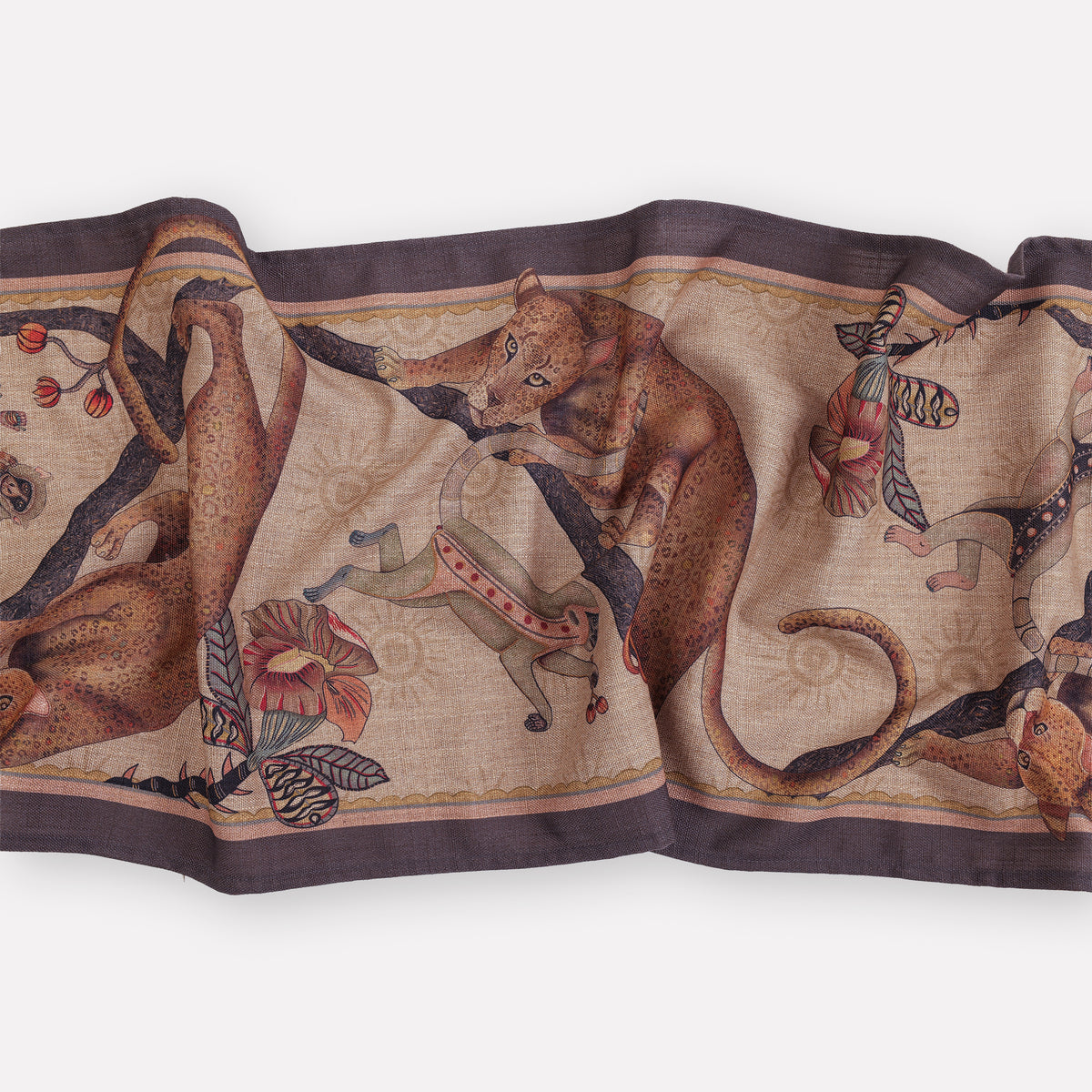 Monkey Tales Linaza Runner in Stone