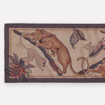 Monkey Tales Linaza Runner in Stone