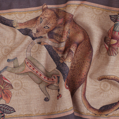 Monkey Tales Linaza Runner in Stone