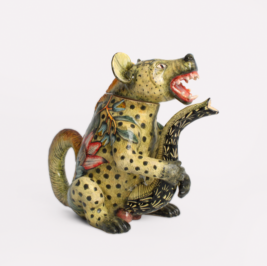 Hyena Character Teapot
