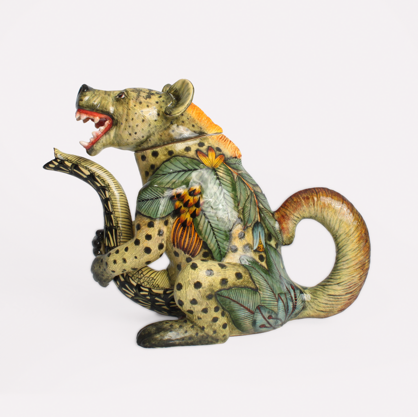 Hyena Character Teapot