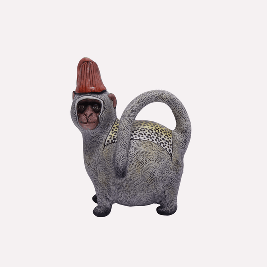 Chubby Monkey Sculpture