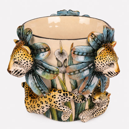 Leopard Orchid Planter