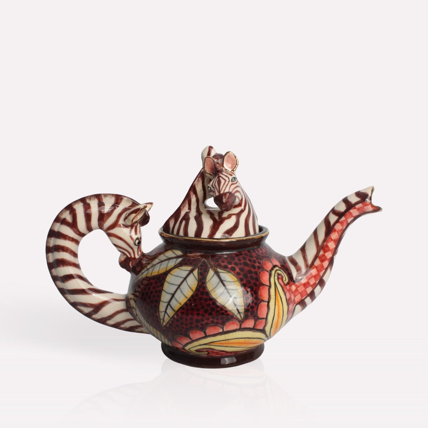 Zebra Small Teapot